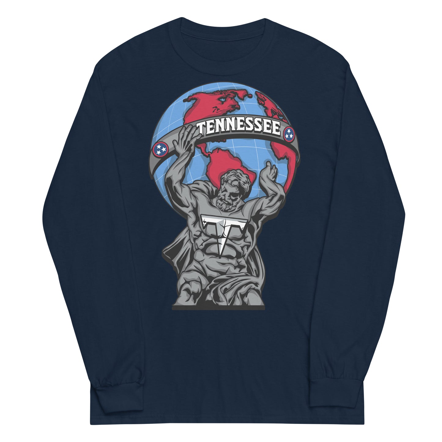 Tennessee Titans Navy Crewneck Tee
