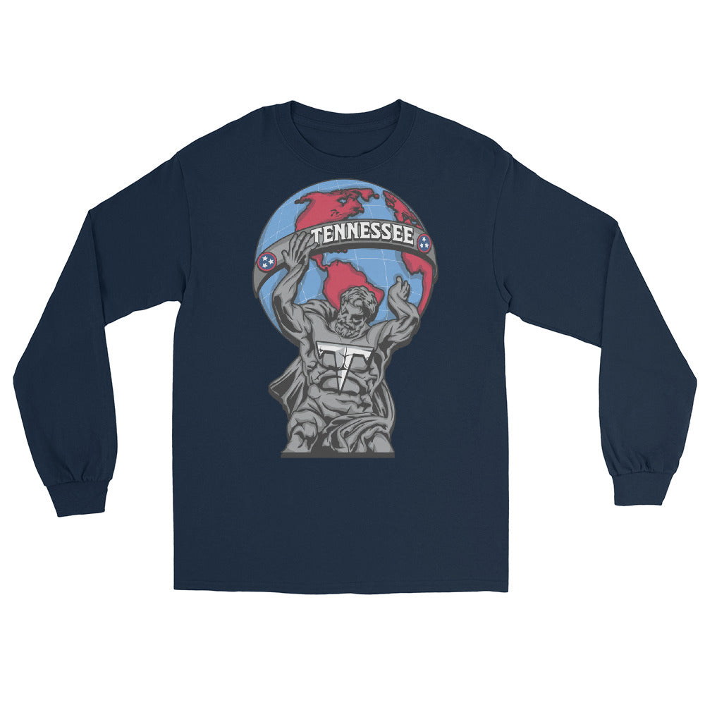 Tennessee Titans Navy Crewneck Tee